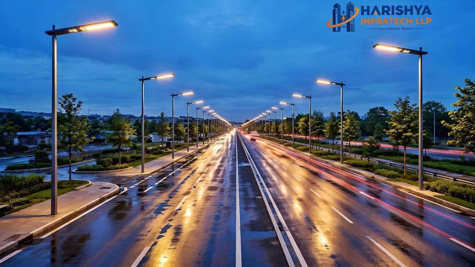 1,200 Pole Smart LED Street & Highway Lighting Network